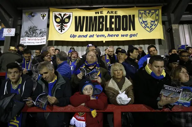 Wimbledon fans