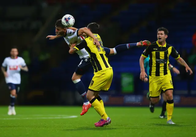 Gary Madine of Bolton