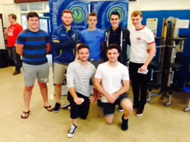 Sixth-formers at Neath Port Talbot's Ysgol Gyfun Ystalyfera