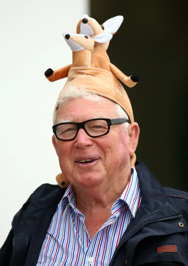 An Australian women's cricket supporter