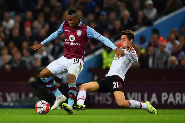 Ander Herrera and Jordan Ayew