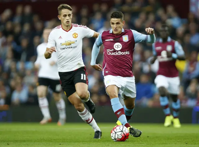 Adnan Januzaj and Ashley Westwood