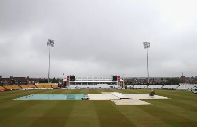 The covers are on at Northampton