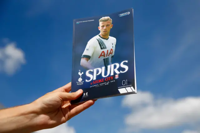 Tottenham programme