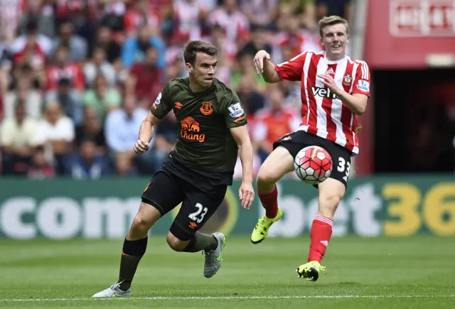 Seamus Coleman and Matt Targett