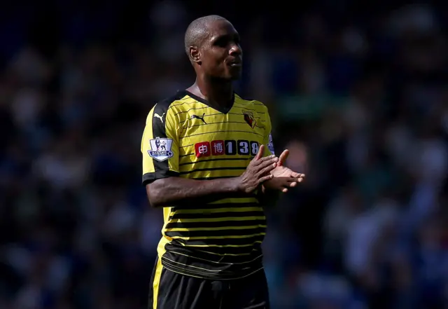 Odion Ighalo applauds