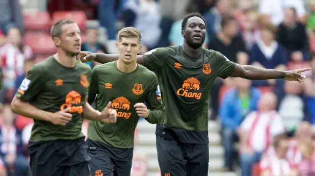 Lukaku celebrates