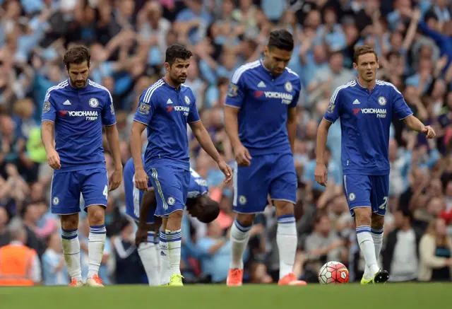 Chelsea dejected