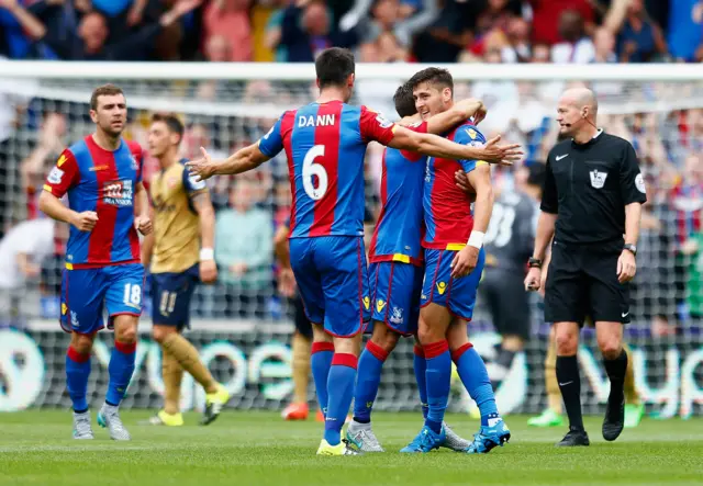 Crystal Palace celebrate