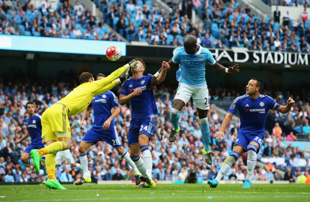 Asmir Begovic and Gary Cahill