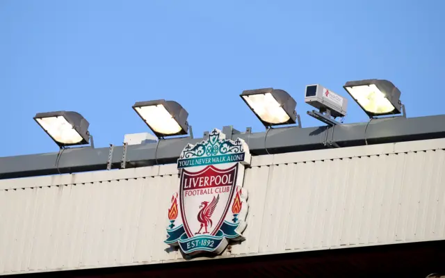 Floodlights at Anfield