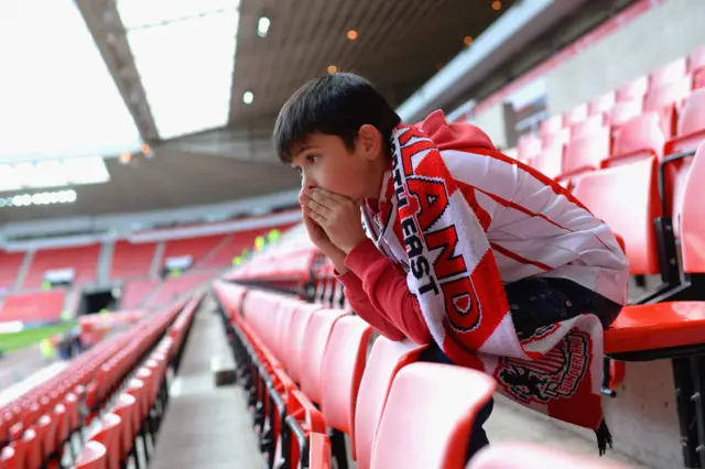 A Sunderland fan