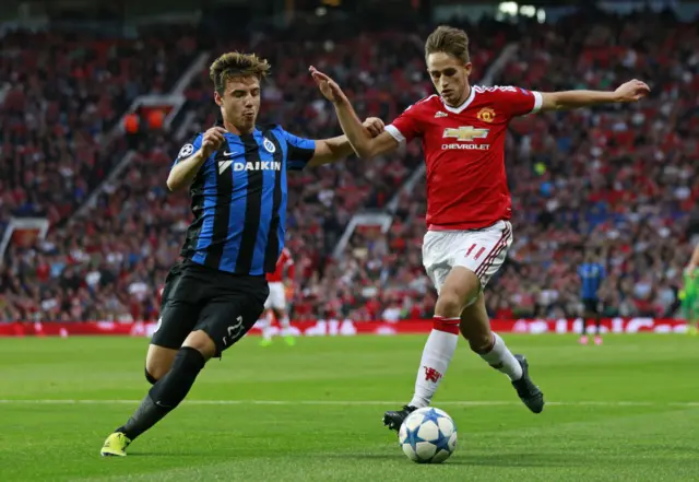 Adnan Januzaj in action