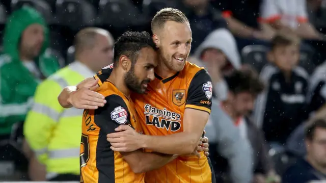 Ahmed Elmohamady celebrates