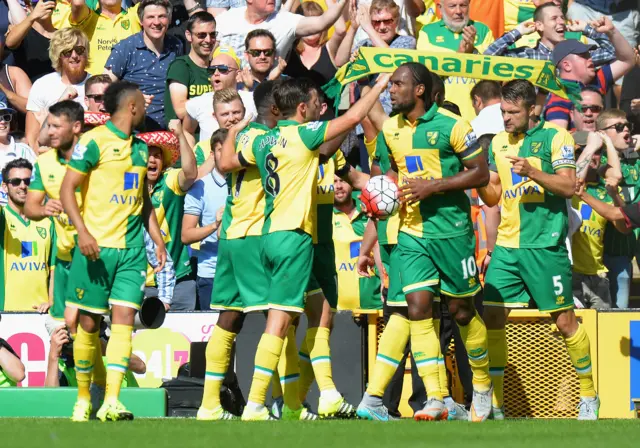 Norwich celebrate