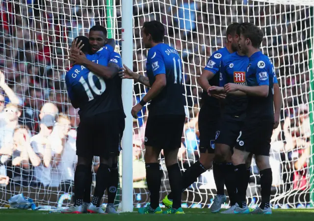 Bournemouth celebrate