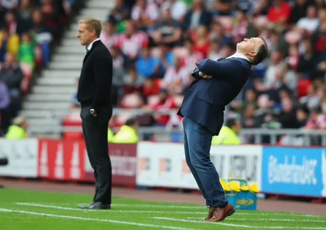 Gary Monk and Dick Advocaat