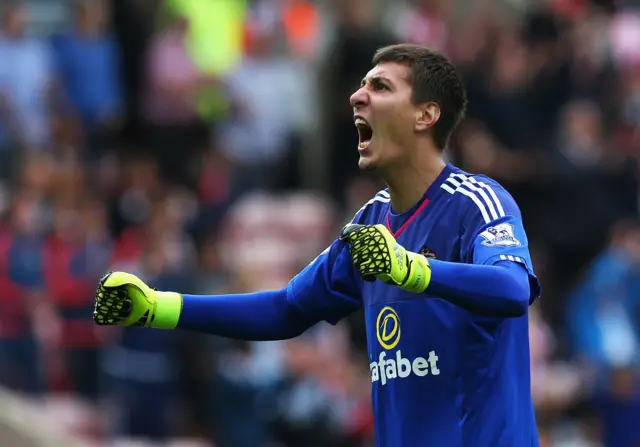 Costel Pantilimon celebrates