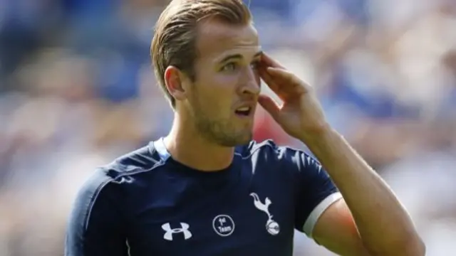 Tottenham striker Harry Kane