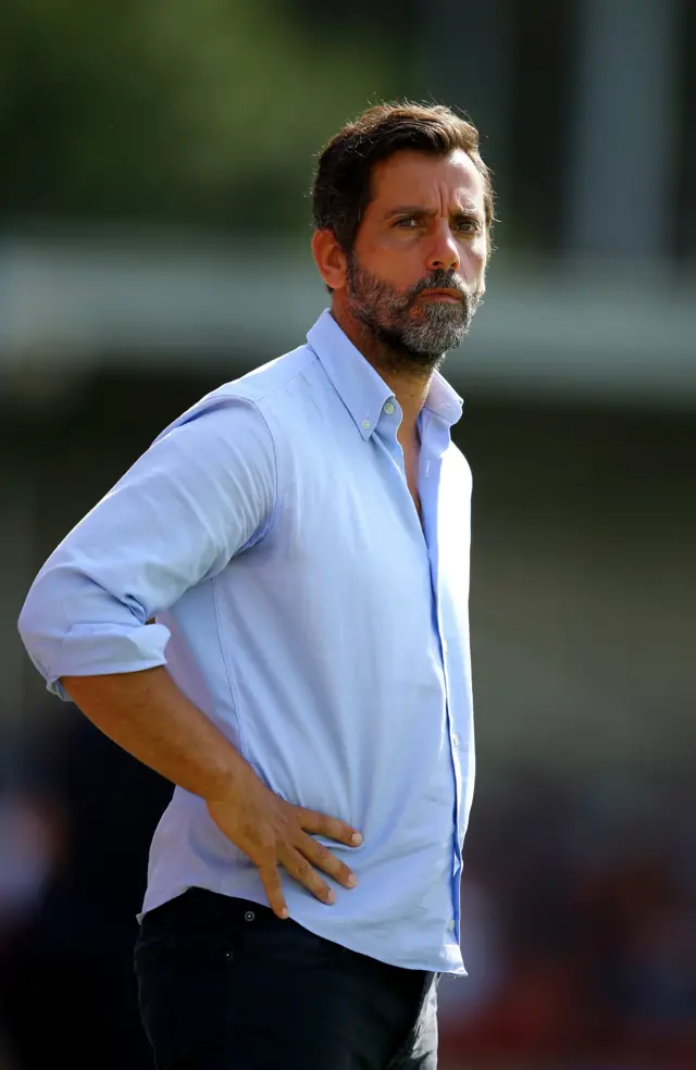 Watford manager Quique Sanchez Flores