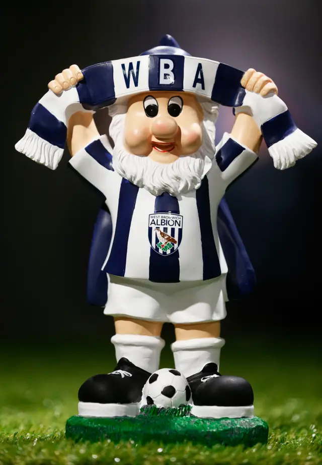 A West Brom gnome