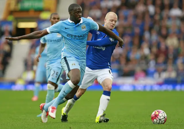 Yaya Toure ad Steven Naismith