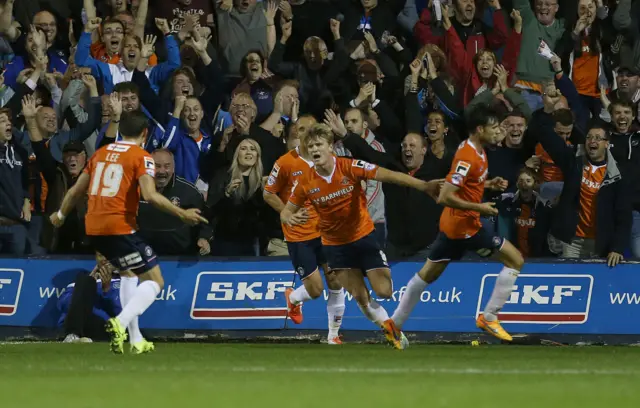 Cameron McGeehan celebrates