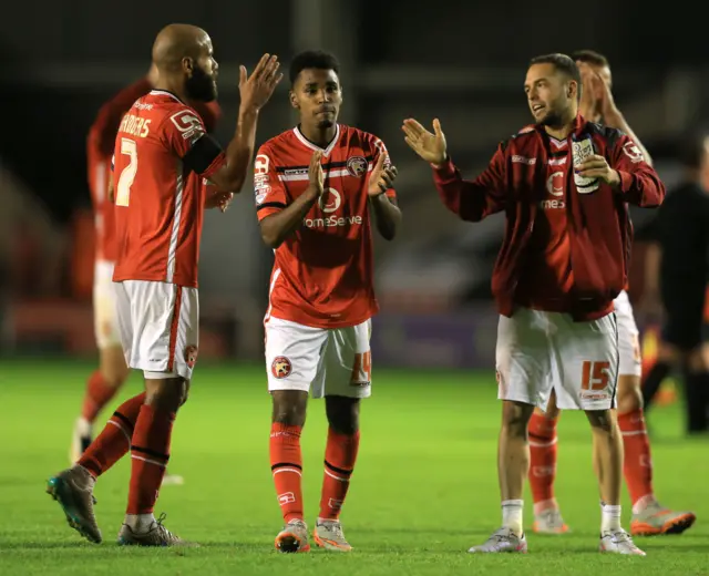 Rico Henry at full-time