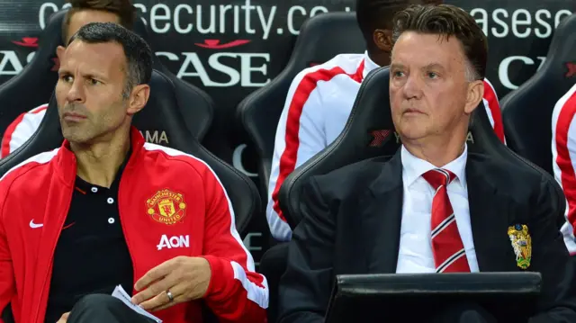 Ryan Giggs and Louis van Gaal