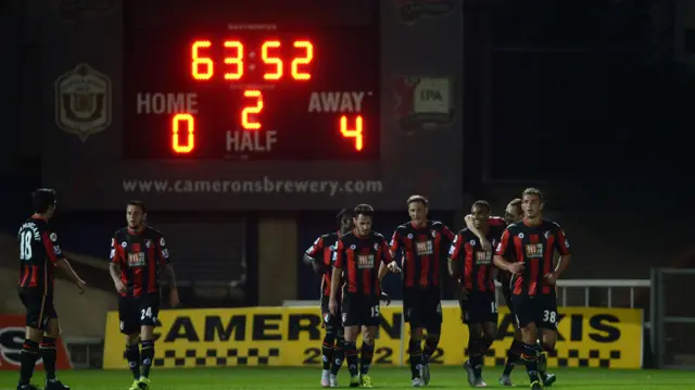 Junior Stanislas celebrates