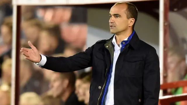 Roberto Martinez urges his players forward