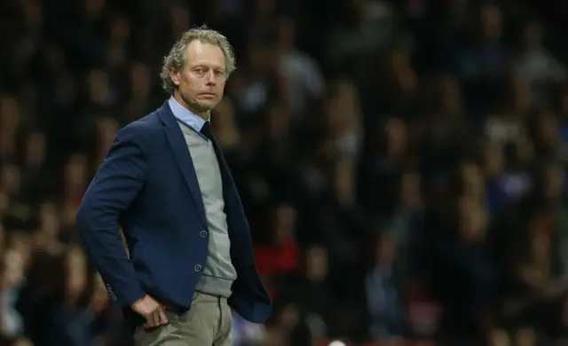 Club Brugge manager Michel Preud'homme