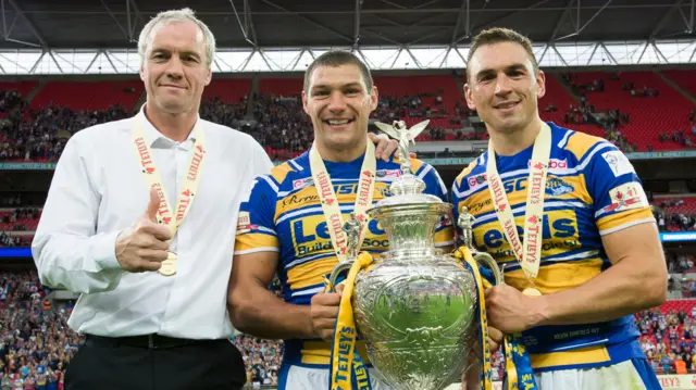 Brian McDermott, Ryan Hall, Kevin Sinfield