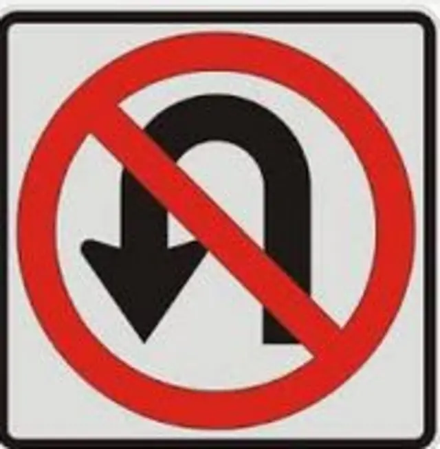 No U-Turns