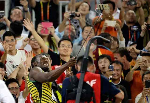 Bolt selfie