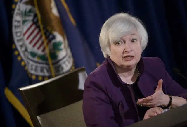 Federal Reserve chair Janet Yellen