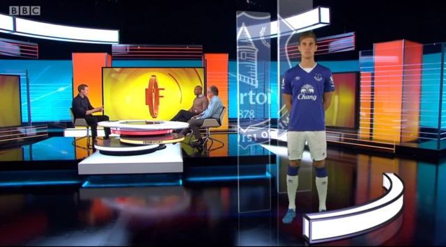 John Stones being talked about on Football Focus