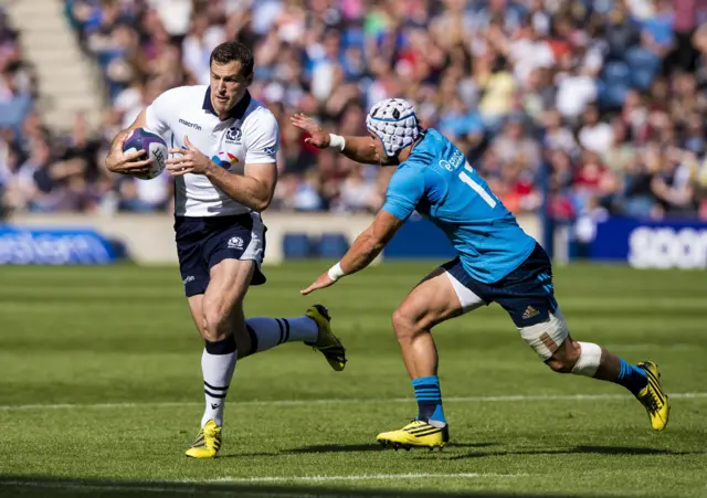 Scotland wing Tim Visser