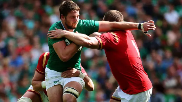 Iain Henderson and Gethin Jenkins