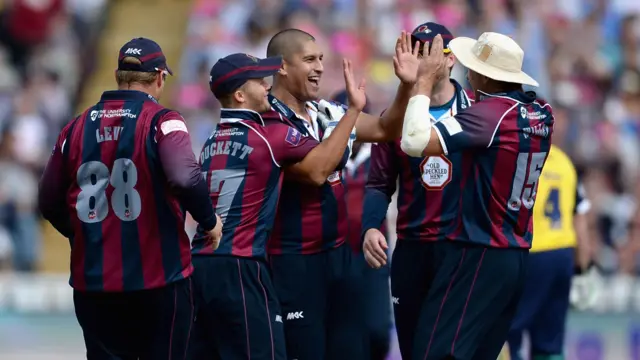 Northants celebrate