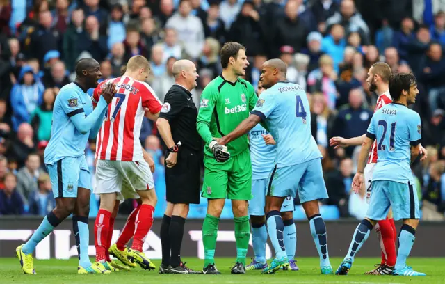 Manchester City v Stoke