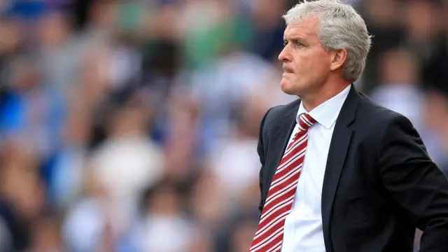 Stoke boss Mark Hughes