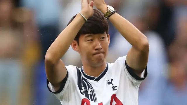 South Korean forward Son Heung-min