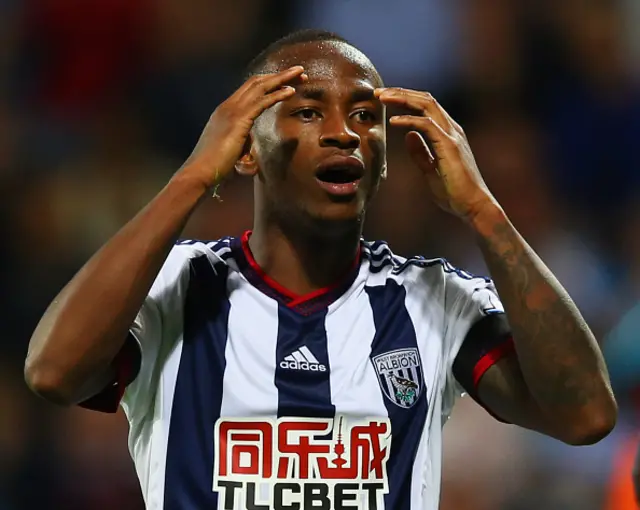 West Brom forward Saido Berahino