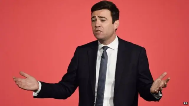 Labour leadership candidate Andy Burnham