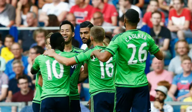 Southampton celebrate