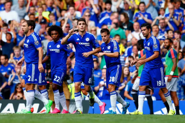Oscar celebrates