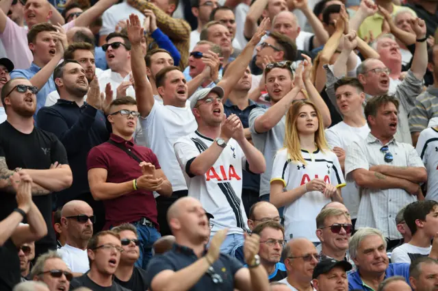 Tottenham fans
