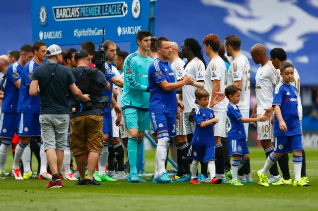 Teams come out ahead of kick off
