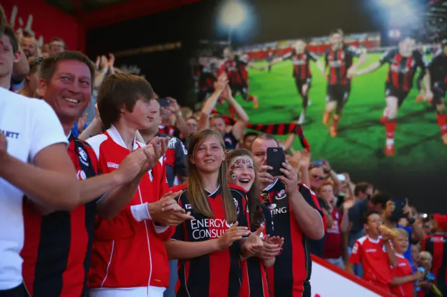Bournemouth fans